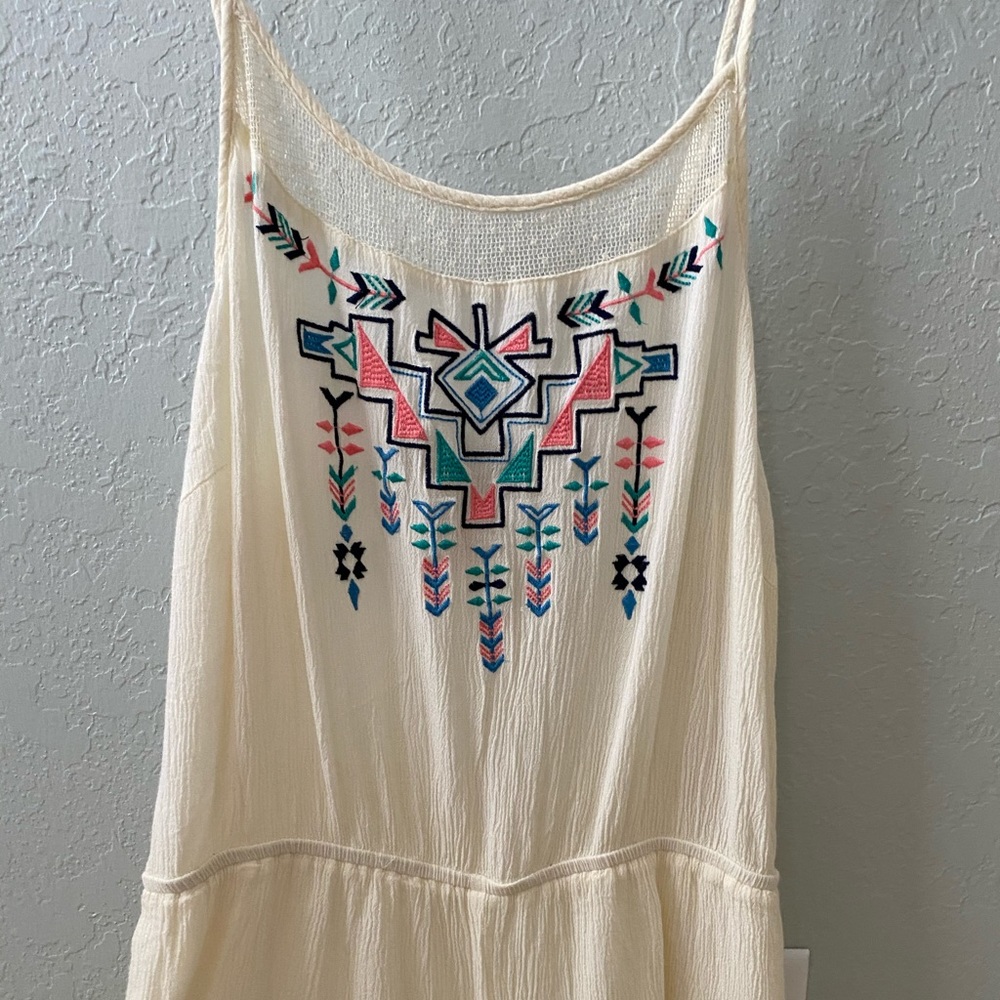 Skinny strap romper